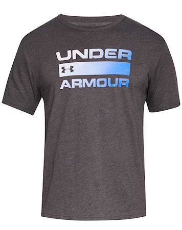 Under Armour Team Issue Wordmark SS T-shirt Grå-Blå Herre