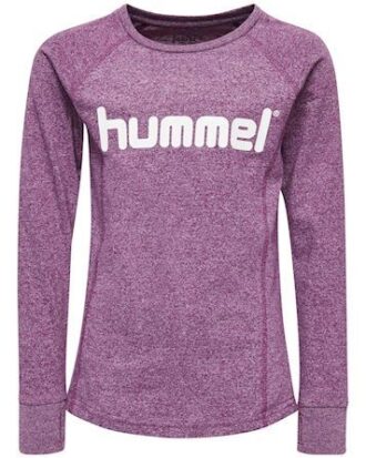 Hummel Langærmet t-shirt Putte T-shirt LS Lilla Børn
