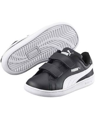 Puma Smash Fun sort m. velcro børn