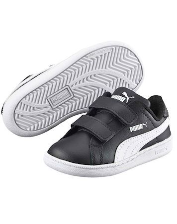 Puma Smash Fun sort m. velcro børn/junior Puma Smash Fun sort m. velcro børn/junior