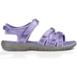 Teva Tirra børnesandaler lilla satin pige