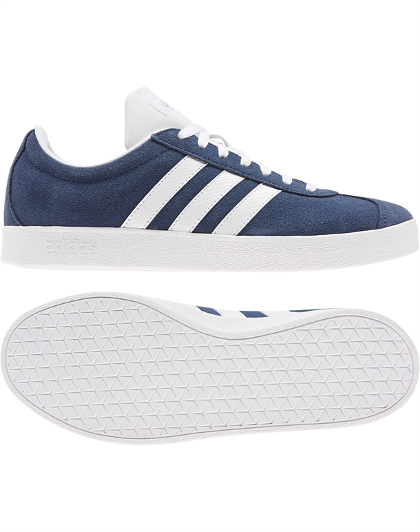 Adidas VL Court 2.0 Sneakers Navy-Hvid Dame