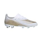 Adidas X Ghosted.3 FG Fodboldstøvler Hvid-Guld Børn