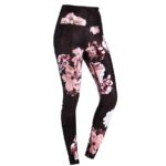 Athlecia France Printed Tights Brun-Rosa Dame