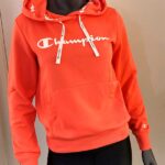 Champion Hooded Sweatshirt Coral Dame