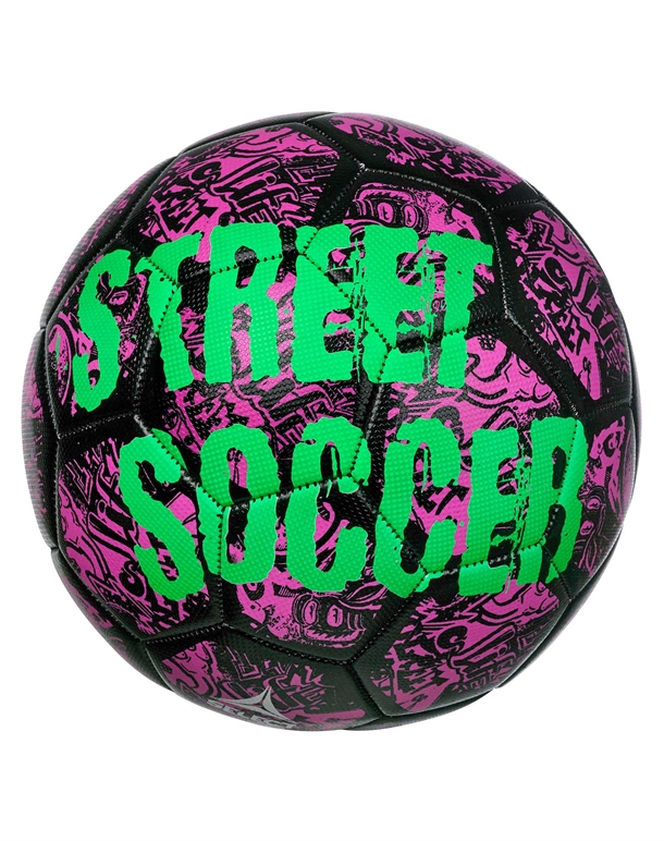 Select Street Soccer v22 Fodbolde Pink-Sort Unisex 1