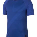 Nike T-shirt Pro Men's Short Sleeve Blå Herre