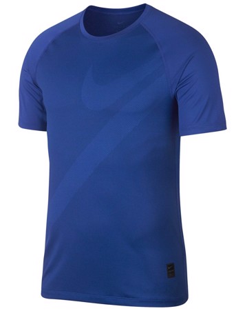 Nike T-shirt Pro Men's Short Sleeve Blå Herre 1