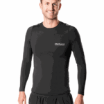LiiteGuard Spine-Tech Baselayer Løbetrøjer Sort Herre