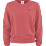 KARI TRAA Crew Sweat Shirt  Dark Dusty Orange Dame