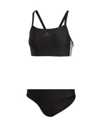 Adidas FIT 2PC 3S Bikini Sort Dame