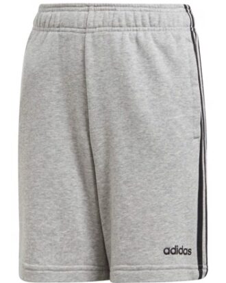 Adidas YB E 3S KN SH Shorts Grå-Sort Drenge