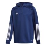 Adidas Con20 TK Hood Y Trøjer Blå Børn