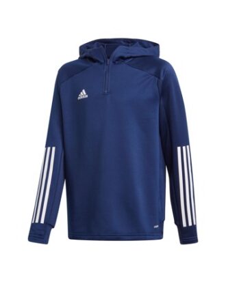Adidas Con20 TK Hood Y Trøjer Blå Børn