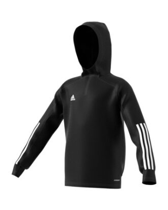 Adidas Con20 TK Hood Y Trøjer Sort Børn