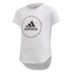 Adidas JG TR BOLD TEE T-shirt Hvid-Sort Børn
