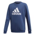 Adidas JB MH CREW Sweatshirt Blå-Hvid Børn
