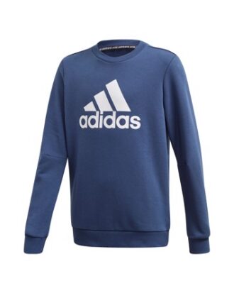Adidas JB MH CREW Sweatshirt Blå-Hvid Børn