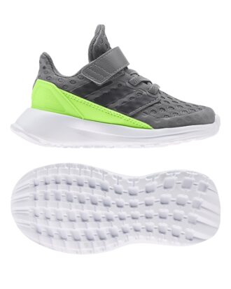 Adidas RapidaRun EL I Børnesko Grå-Grøn Børn