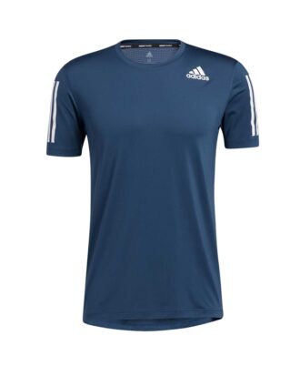 Adidas TF SS FTD 3S T-shirts Blå Herre