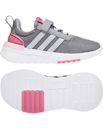 Adidas Racer TR21 Børnesko Grå-Lyserød Børn