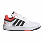 Adidas Hoops 3.0 CF C Børnesko Hvid-Sort-Rød Børn