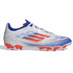 ADIDAS F50 League MG Fodboldstøvle Hvid/Blå Unisex