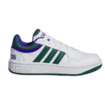 Adidas Hoops 3.0 K Sneakers White/Green/Blue Børn