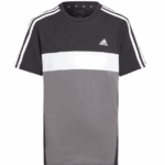 Adidas 3S TIB T-shirt Sort-Hvid-Grå Børn