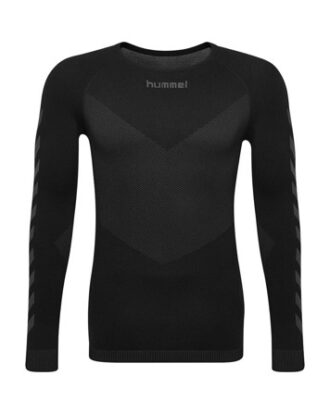 Hummel First Seamless Baselayer Træningstrøje Sort Herre