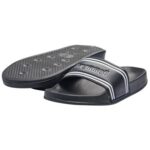 Hummel Pool Slide Retro Badesandaler Sort Unisex