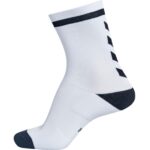 Hummel Elite Indoor Low Strømper Hvid-Sort Unisex
