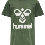 Hummel Tres t-shirt Grøn Børn