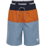 Hummel Garner Badebukser Navy-Orange-Blå Børn