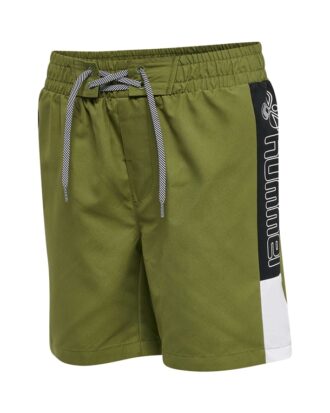 Hummel Manu Badeshorts Olivengrøn Drenge