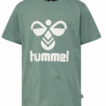 Hummel Tres T-shirts Grøn Børn