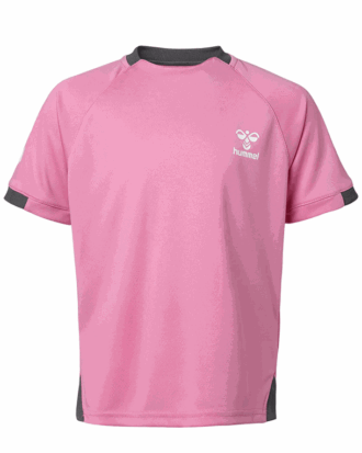 Hummel Performance Jersey T-shirt Fuchsia Pink Pige
