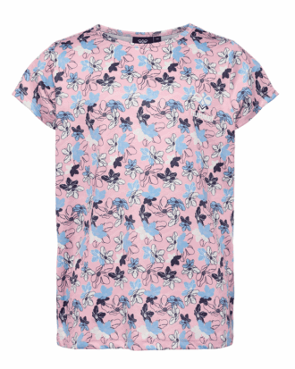 Hummel Nanna T-shirts Lyserød-Blå Børn