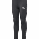 Hummel Sanne Tights Grå-Rosa Børn