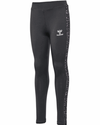 Hummel Sanne Tights Grå-Rosa Børn