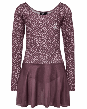 Hummel Freja Gymnastikdragt Rosa Brown Børn