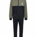 Hummel Dallas Tracksuit Træningssæt Grøn Børn