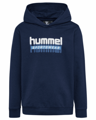 Hummel Tukas Hoodie Black Iris Børn