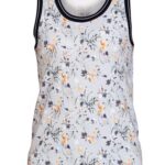 Blue Top Anastasia Top Blå med blomsterprint Dame