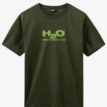 H2O Logo T-shirts Army Herre