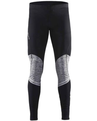 Craft Vintertights Cover Thermal Sort-grå Herre
