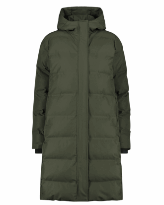 CMP Coat Fix Hood Jakke Grøn Dame
