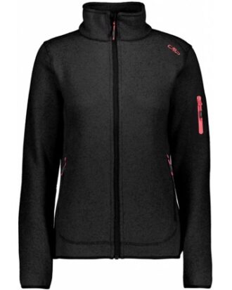 CMP Knit Fleece Jacket Fritid Grå Dame
