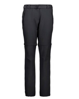 CMP Zip Off Pant Bukser Sort Dame