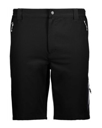 CMP 4-Way stretch Bermuda Shorts Sort Herre